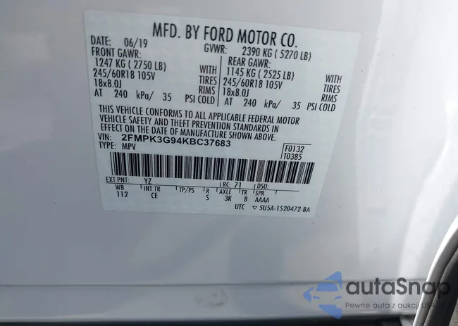 2FMPK3G94KBC37683: 42639602