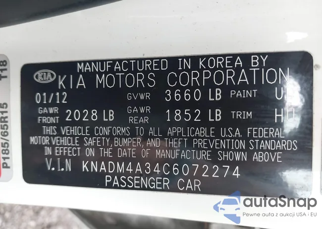 KNADM4A34C6072274: 42639943