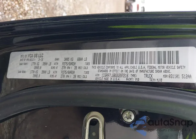 1C6RR7LG8GS297216: 42639232