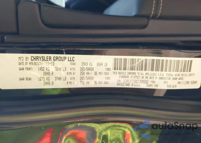 1C4RJFCG8EC339322: 42640787