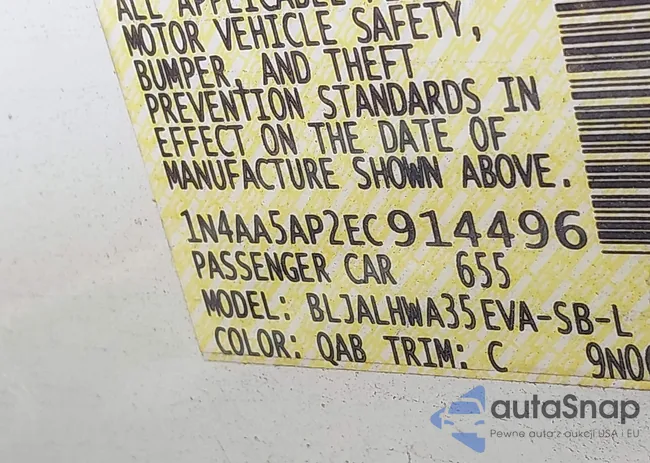 1N4AA5AP2EC914496: 42641373