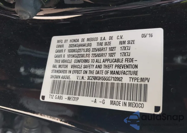 3CZRM3H55GG710962: 42641381