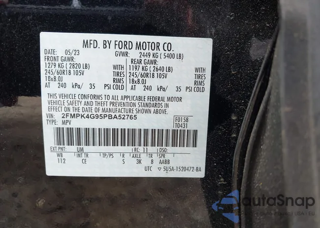 2FMPK4G95PBA52765: 42641786