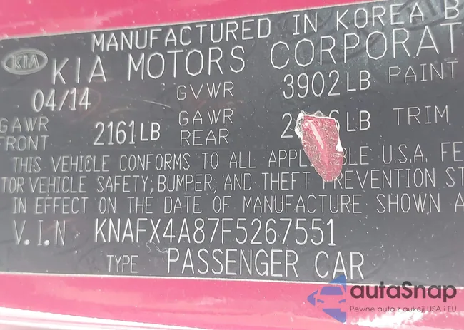 KNAFX4A87F5267551: 42641929