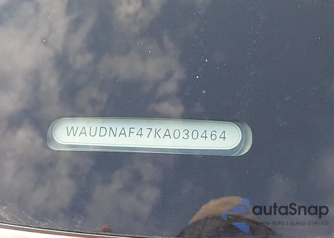 WAUDNAF47KA030464: 42640986