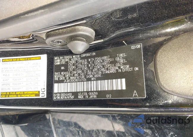 JTJBT20X280161936: 42641200