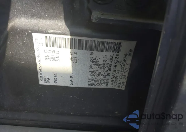 1N4AL2AP2CN483328: 42642749