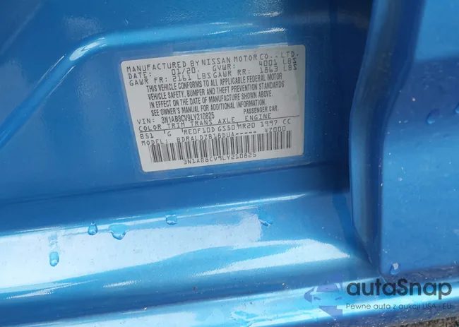 3N1AB8CV9LY210825: 42642962