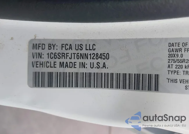 1C6SRFJT6NN128450: 42641979