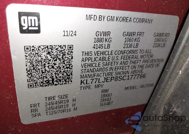 KL77LJEP8SC177766: 42642192