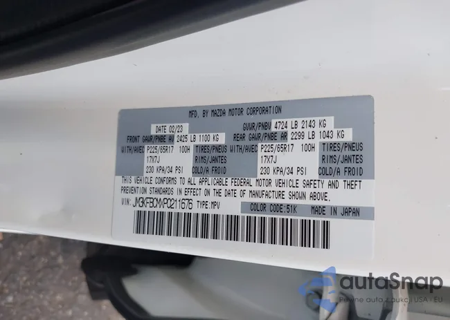 JM3KFBCMXP0211676: 42642351