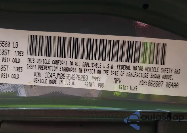 1C4PJMBS5EW276289: 42643515