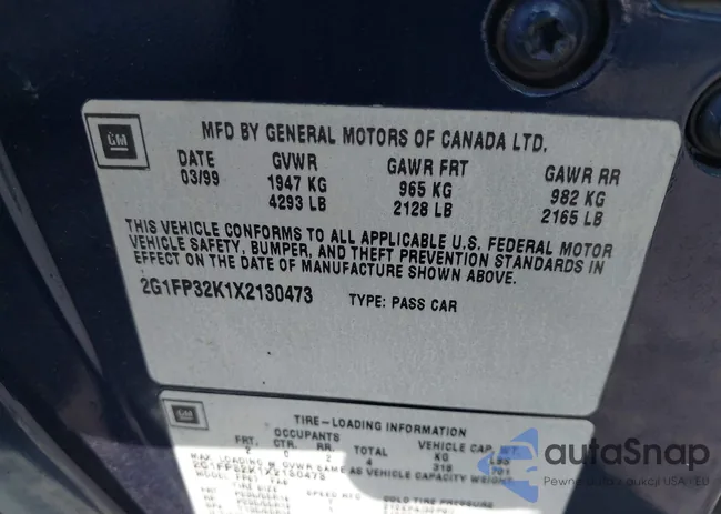 2G1FP32K1X2130473: 42643705