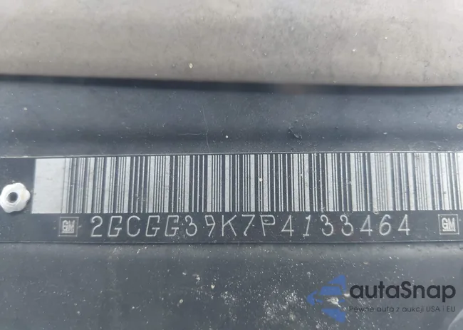 2GCGG39K7P4133464: 42643148