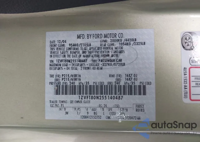 1ZVFT80N255140487: 42643309