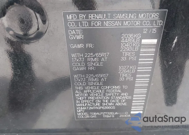 KNMAT2MT6GP639805: 42644655