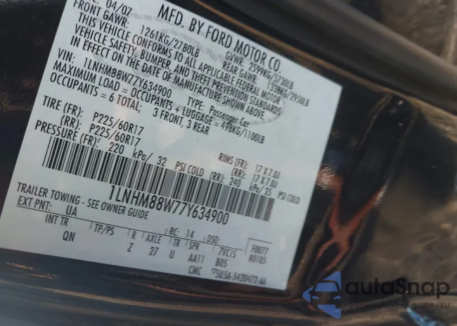 1LNHM88W77Y634900: 42644875