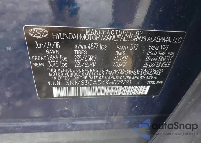 5NMS3CAD4KH009791: 42644932