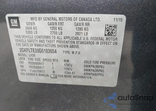 2GKFLTE30G6183654: 42644039