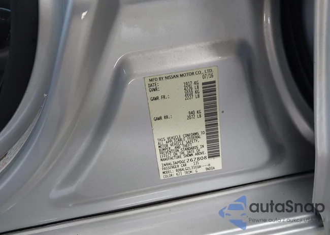 1N4AL3AP0GC267808: 42645371