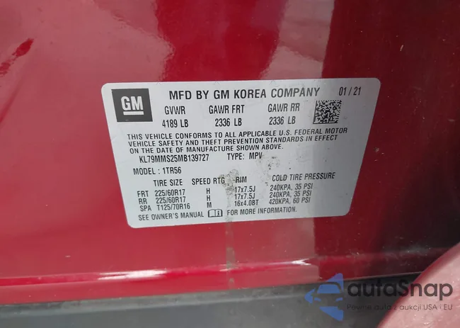 KL79MMS25MB139727: 42645866