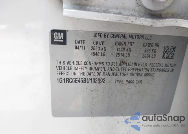 1G1RC6E46BU103392: 42644954