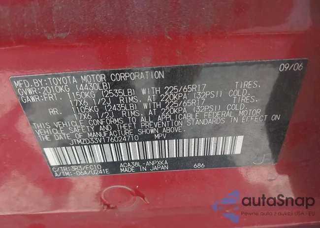 JTMZD33V176024710: 42644964