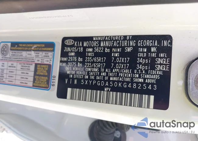 5XYPGDA50KG482543: 42645104