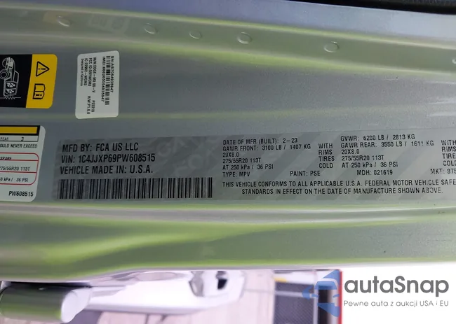 1C4JJXP69PW608515: 42645282