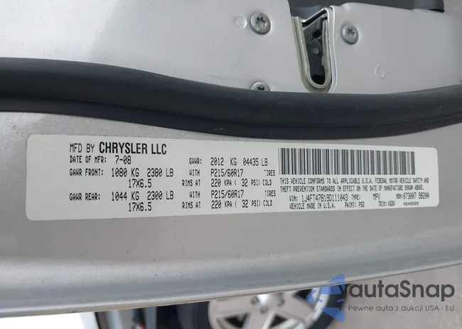 1J4FT47B19D111043: 42646473