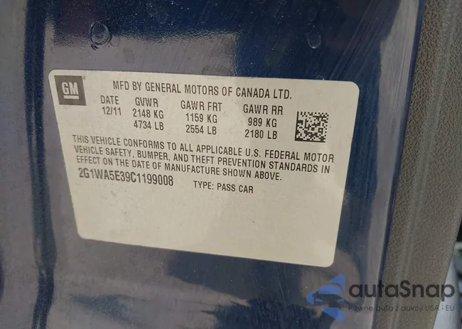 2G1WA5E39C1199008: 42646724