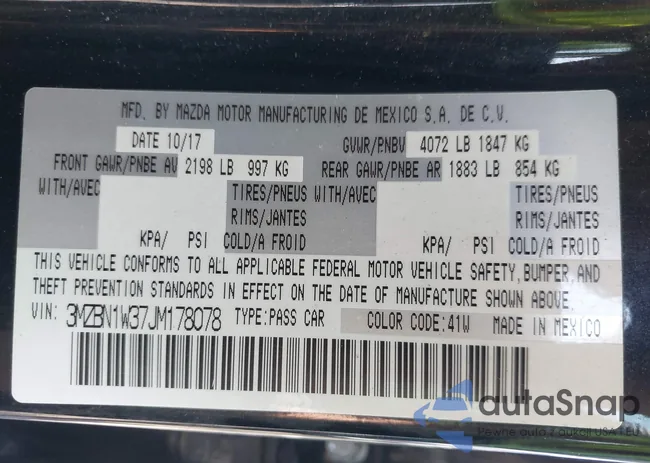 3MZBN1W37JM178078: 42646796