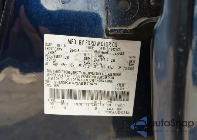 2FMDK3GC2ABB70479: 42646888