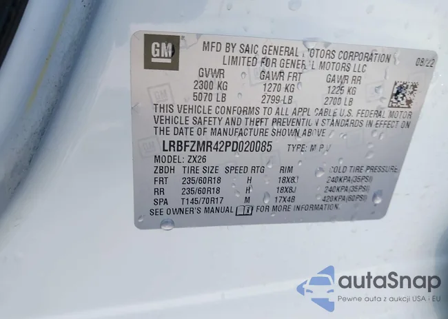 LRBFZMR42PD020085: 42646215