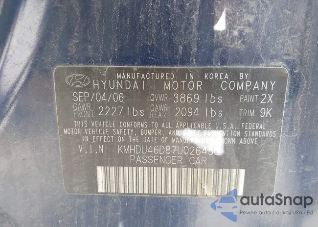 KMHDU46D87U026450: 42647344