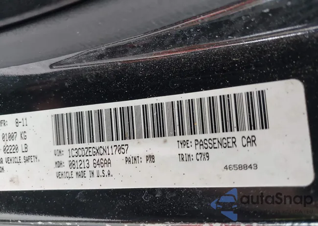 1C3CDZEGXCN117057: 42647485