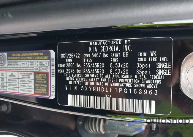 5XYRHDLF1PG163963: 42647656