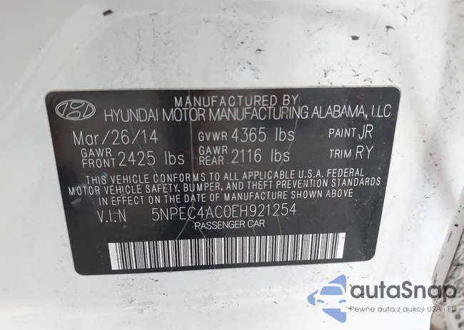 5NPEC4AC0EH921254: 42646994