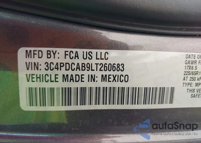 3C4PDCAB9LT260683: 42647039