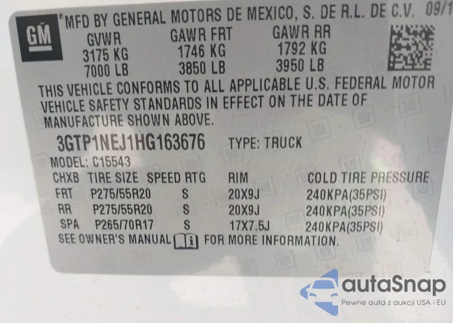 3GTP1NEJ1HG163676: 42647215