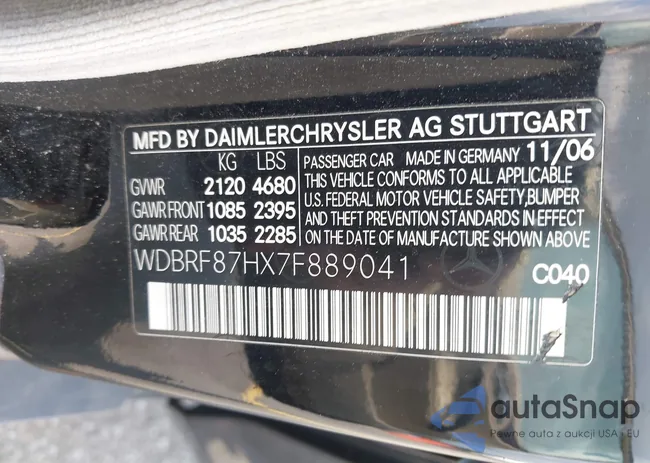 WDBRF87HX7F889041: 42648400