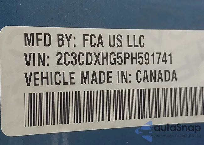 2C3CDXHG5PH591741: 42648744