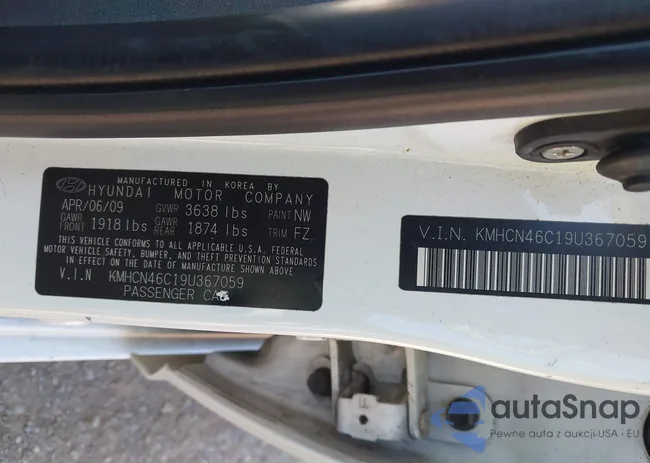 KMHCN46C19U367059: 42648047