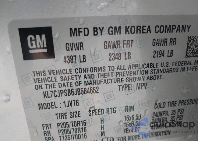 KL7CJLSB4KB821293: 42649473