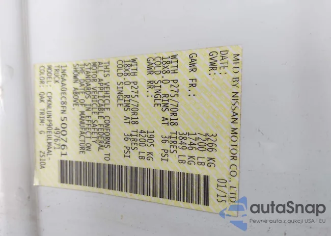 1N6AA0EC8FN500761: 42649750