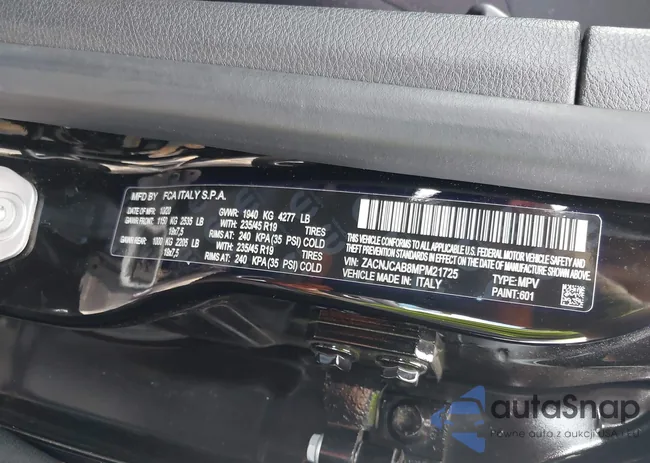 ZACNJCAB8MPM21725: 42649892