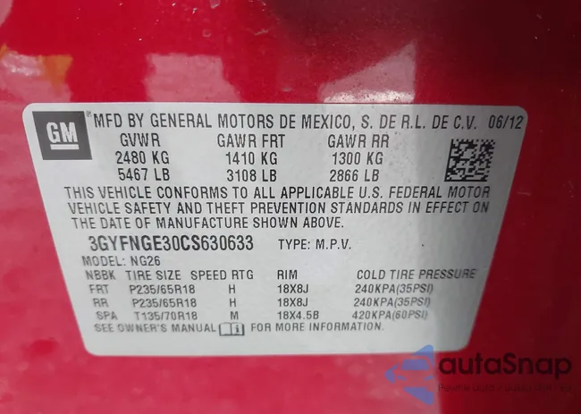 3GYFNGE30CS630633: 42649900