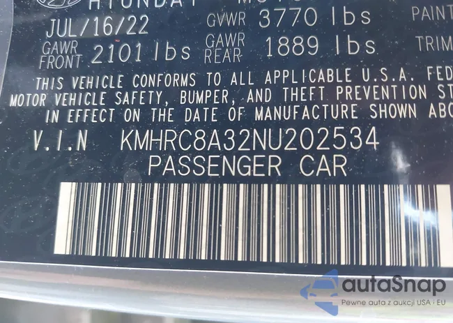 KMHRC8A32NU202534: 42649933