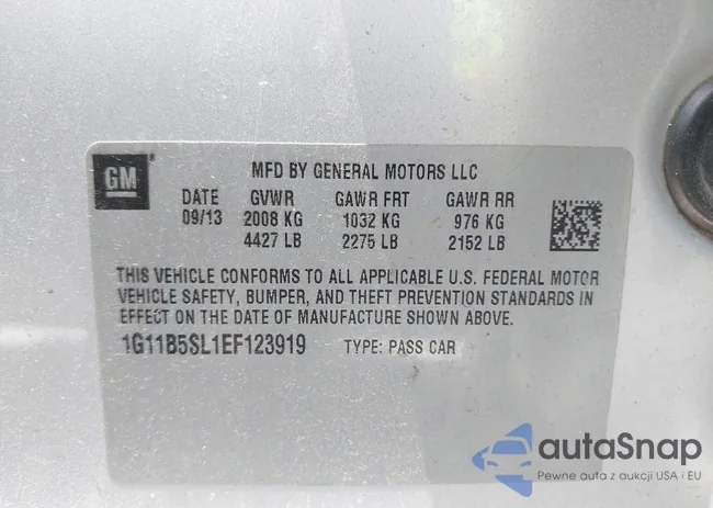 1G11B5SL1EF123919: 42650531