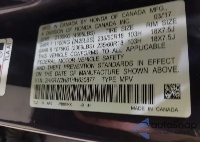 2HKRW2H81HH630877: 42650741